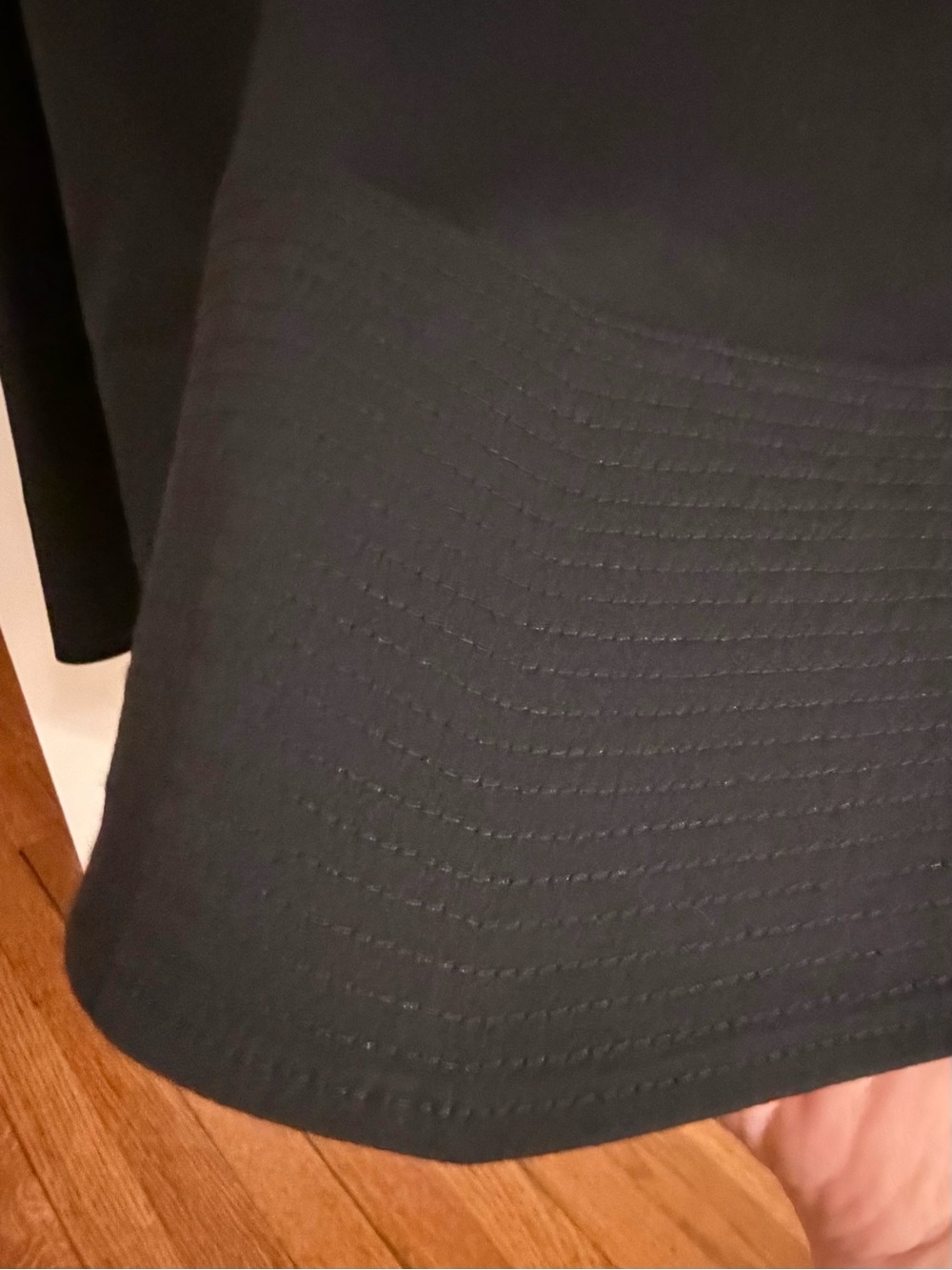 Lafayette 148 New York Black Midi Boatneck Dress - Picture 3 of 7